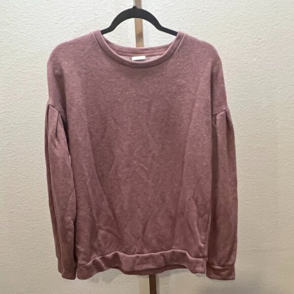 A New Day Mauve and Rose gold Sweatshirt Size L - Picture 1 of 5